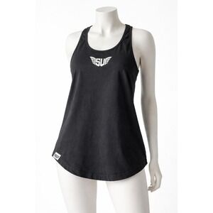 SWEAT Active Black Racerback Tank Top Womens Athletic Gym Workout Shirt M